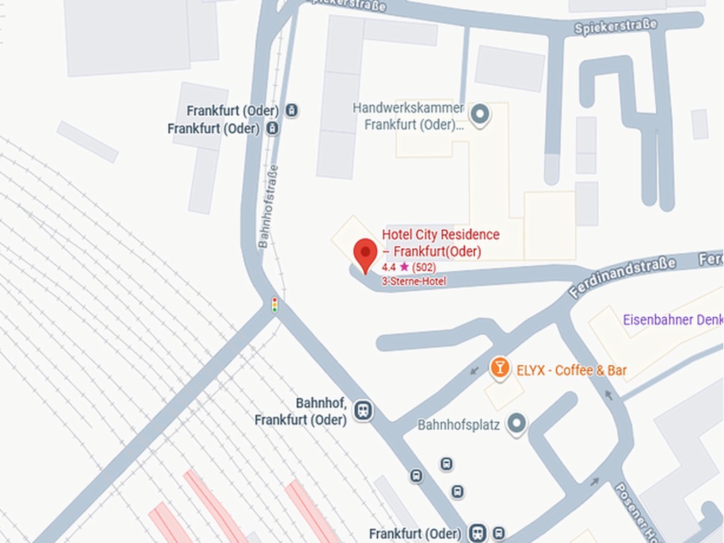 Hotel City Residence - Frankfurt (Oder) - Google Maps Hotel City Residence - Frankfurt (Oder) - Google Maps